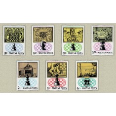 Ungaria 1974 - Sah, serie neuzata