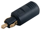 Mufă Brichetă Auto 12-24V Neagră