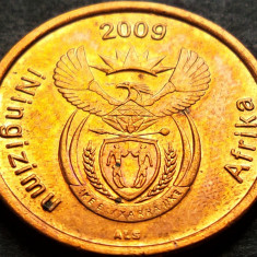 Moneda 5 CENTI - AFRICA de SUD, anul 2009 *cod 1733 C = ININGIZIMU AFRIKA