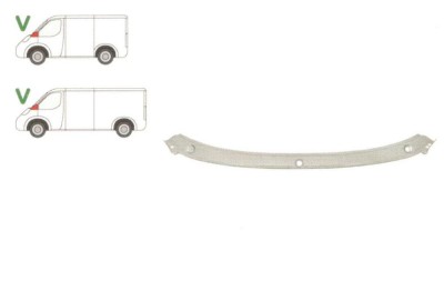 Traversa parbriz Vw Transporter (T4)/Caravelle/Multivan 07.1990-03.2003 , partea Fata , foto