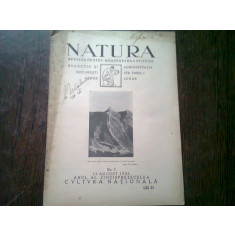 REVISTA NATURA NR.5/1926
