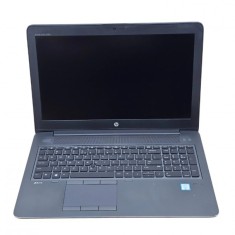 Laptop Refurbished HP ZBook 15 G3, I7-6820HQ, Webcam, 16 GB RAM, 256 GB SSD, 15.6", Windows 10 Pro, Tastatura US/UK Backlight, Stare Acceptabila