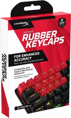 HP HYPERX KEYCAPS FULL KEY SET RED foto