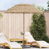 vidaXL Parasol de Plajă Maro &Oslash; 160 x 196 cm Oțel 42006676