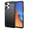 Husa pentru Xiaomi Redmi 12 5G / 12, Techsuit, Carbon, Neagra