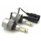 Set 2 leduri HIR2 COB Canbus, 6000k, 72W, luminozitate 8000 Lm, 12V - 24V