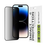 Folie pentru iPhone 14 Pro - Techsuit 111D Privacy Full&nbsp;Glue - Black