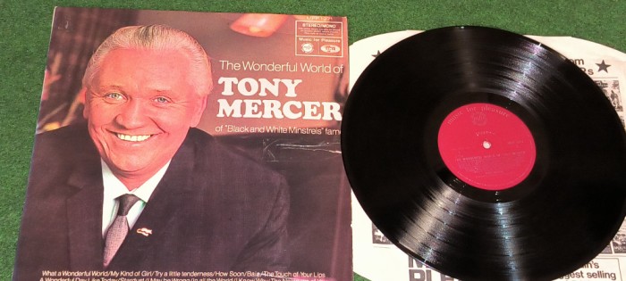 DISC VINIL&nbsp;- EMI LP. AN 1968 - TONY MERCER - THE WONDERFUL WORLD OF