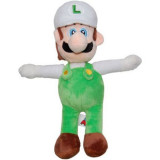 Jucarie din plus Luigi cu sapca alba, Super Mario, 31 cm