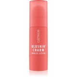 Catrice Blushin&#039; Charm Multi Stick blush pentru iluminare stick culoare 020 Coral Cutie 5.5 g
