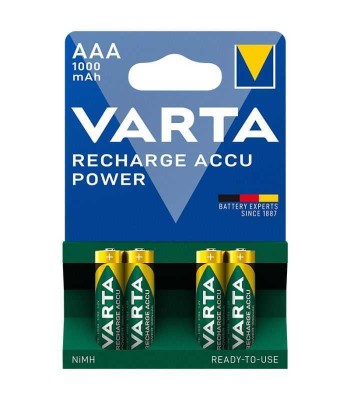 Set acumulatori AAA 1000mAh Varta 4buc foto