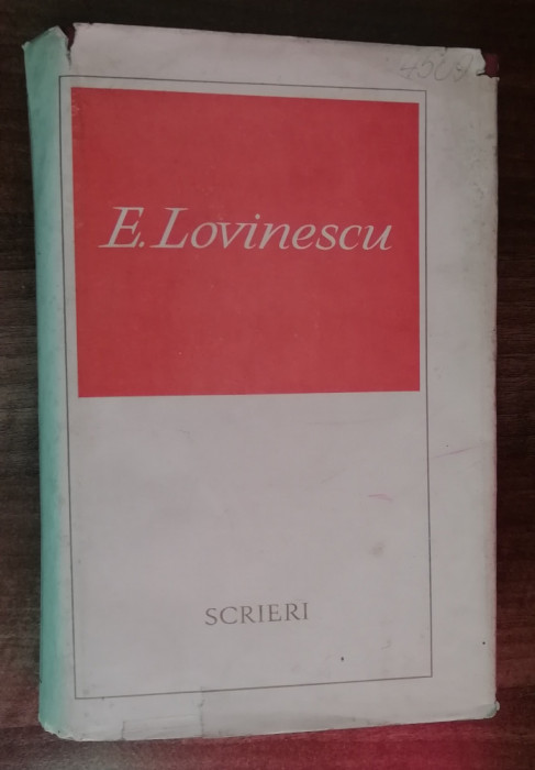 myh 419s - Eugen Lovinescu - Scrieri - volumul 5 - 1973