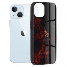 Husa telefon iPhone 13 - Techsuit Glaze Series - Red Nebula