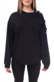 Iceberg Sweater Damă Negru Mărimea 42 - Elegant și Confortabil