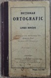 Dictionar ortografic al limbii romane - Stefan Pop// 1909, Alta editura