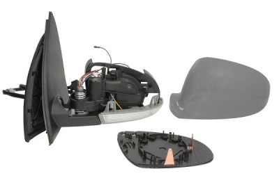 Oglinda usa exterioara VW Golf 5 (1k), 10.2003-05.2009, Hatchback, partea Stanga, reglare electrica; carcasa grunduita; incalzit; sticla asferica; ge foto