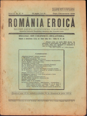 HST Z302 Revista Rom&amp;acirc;nia Eroică 5-8/1939 foto