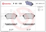 BREMBO P 61 133 PRIME LINE set placute frana,frana disc