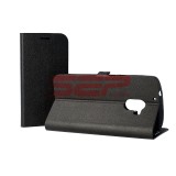 Husa Flip Stand Magnetica Neagra Lenovo S60