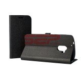 Toc FlipCover Stand Magnet Lenovo A5000 NEGRU