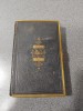 Biblia / Biblie veche, an 1880, engleza, pagini aurite pe lateral + incuietoare, Coperta piele, 14x9x3 cm, Carti crestinism