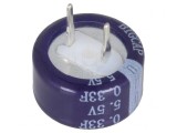Supercondensator 0.33F 5.5V 13.5x7.3mm