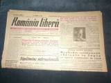 ZIARUL ROMANIA LIBERA 27 FEBRUARIE 1949
