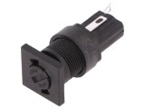 Clemă Siguranțe Cilindrice 5x20mm 250V Neagră
