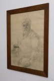 Portret Ioan Cantacuzino, Portrete, Carbune, Realism
