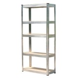 Raft depozitare, metalic, 5 polite, 175 kg, 90x40x180 cm GartenVIP DiyLine