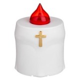 Lumanare LED Decorativă Religioasă Cruce cu Baterii, CMCLASS