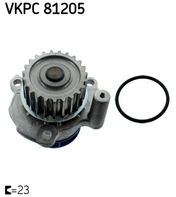 SKF VKPC 81205 Pompă de apă, răcire motor foto