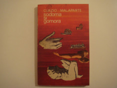 Sodoma si Gomora - Curzio Malaparte Editura Cartea Romaneasca 1970 foto