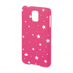 Carcasa Lumi Stars Samsung Galaxy S5 Hama, Roz/Alb