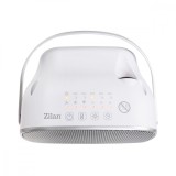 Aeroterma ceramica Zilan ZLN5671 Alba, cu maner de portabilitate, putere 1500W, timer