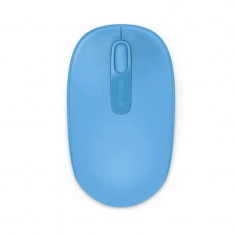 Mouse Microsoft Mobile, 1000 dpi, Wireless, 2.4 Ghz, 3 Butoane, Rotita Scroll, Senzor Optic, Receiver USB, Cyan Blue foto