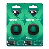 Pachet Economic: 2 x Odorizant Auto K2 POCO HORIZON - Briza Marina - Prospetime Dubla