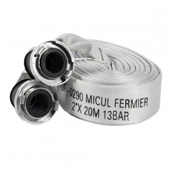 Furtun irigatii Micul Fermier, diametru 2&quot;, lungime 20m, presiune maxima 13bar, racorduri aluminiu