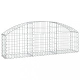 Cumpara ieftin Cos gabion arcuit, 150x30x40/60 cm, fier galvanizat