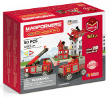 Set de constructie magnetic - Amazing Rescue, 50 piese | Magformers