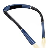 Cumpara ieftin Lampa LED pentru Citit cu Pozitionare pe Gat, 3 Tipuri de Lumina, Albastru