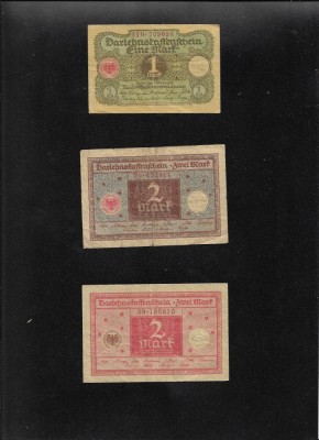 Set Germania 1 + 2 x 2 mark 1920 foto