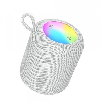 Boxa Portabila Bluetooth HOCO HC30, 5W, TWS, RGB, Gri foto