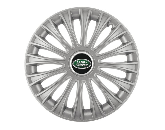 Set 4 capace roti pentru Land Rover, model Dino Gray, R15