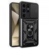 Husa pentru Samsung Galaxy S24 Ultra S928, Techsuit, CamShield, Neagra