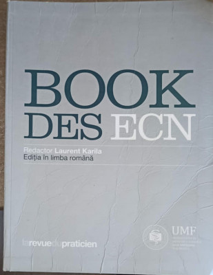BOOK DES ECN, EDITIA IN LIMBA ROMANA-LAURENT KARILA foto