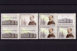 Cumpara ieftin ✅RO 2012, LP 1947c &quot;Ziua marcii rom.-125 ani /Inst. V.Babes&quot; ,bloc 4+viniete,MNH, Istorie, Nestampilat