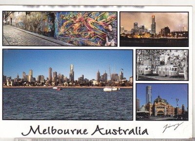 bnk cp Australia - Melbourne - circulata foto
