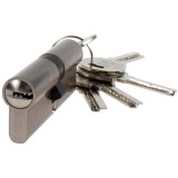 Butuc usa cu buton, lungime 80mm, design centrat, securitate sporita