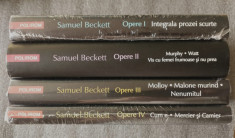 Samuel Beckett - Opere vol. 1-4 (Polirom) foto